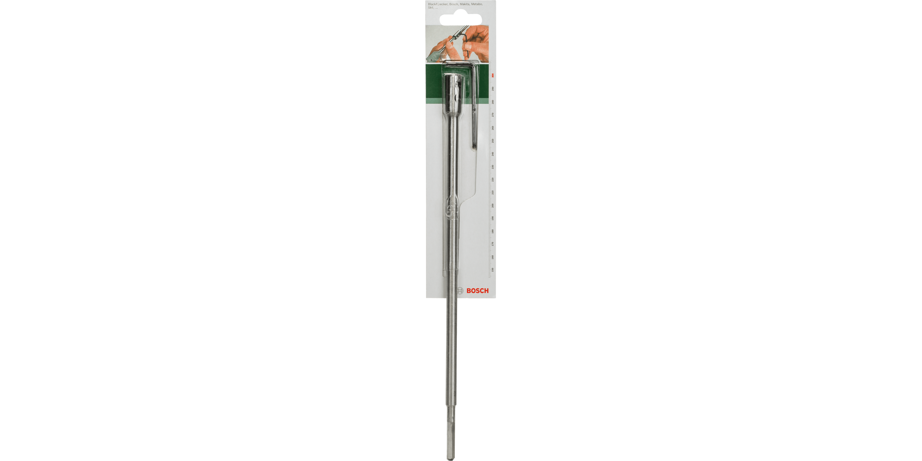 Extension for Standard Spade Bit with 5.5 mm Hex Socket