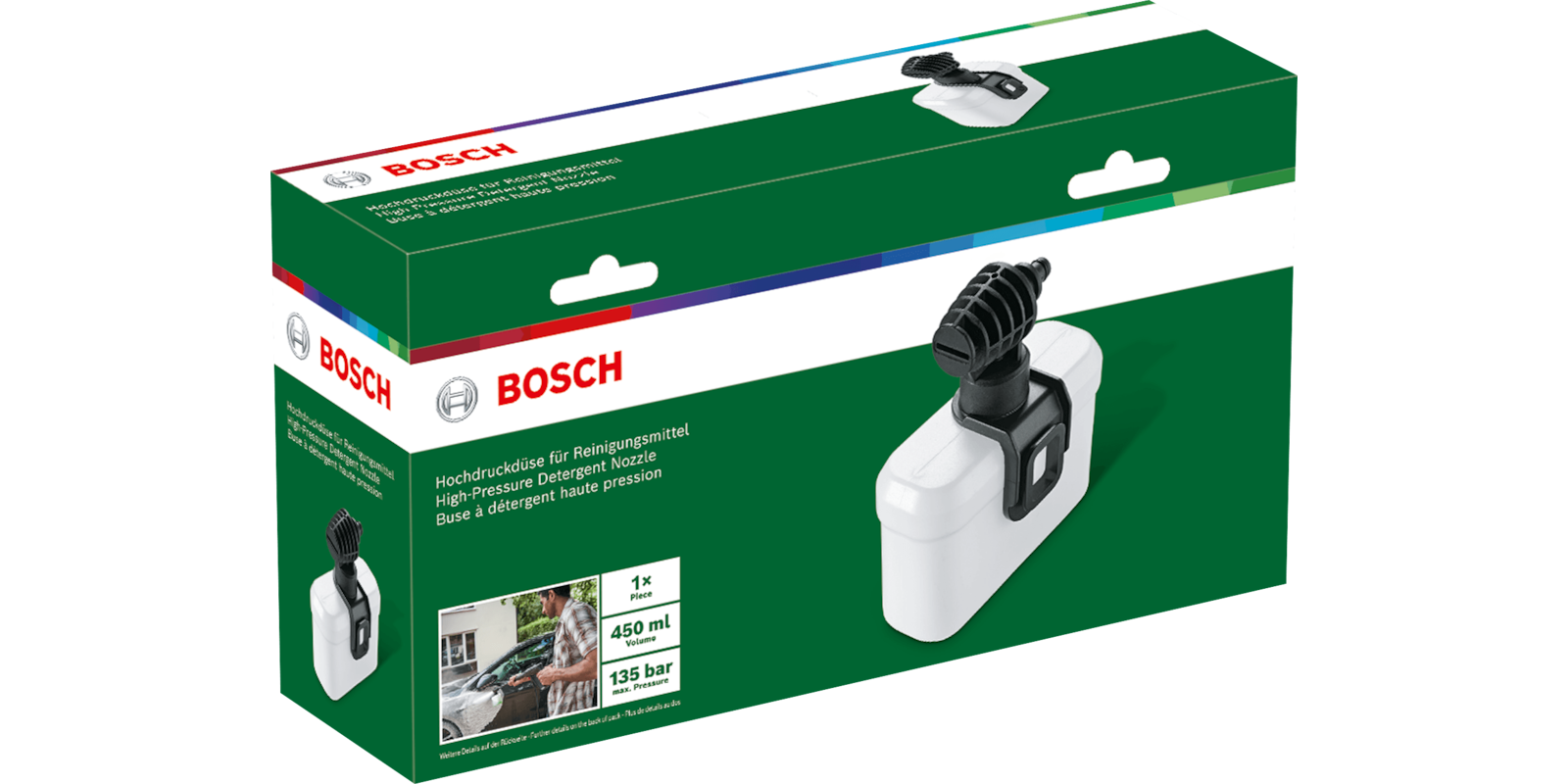 High-Pressure Detergent Nozzle