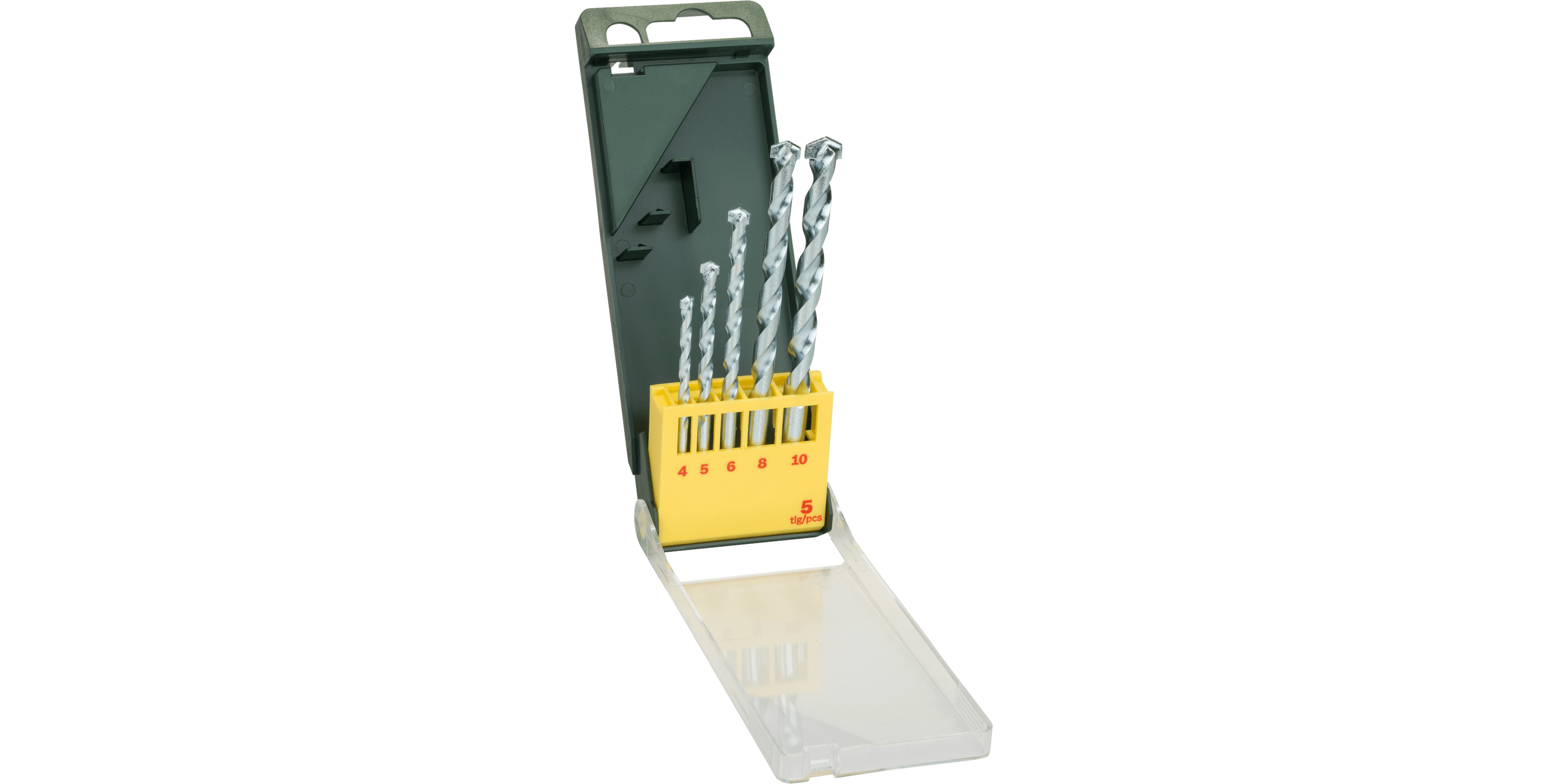 Masonry Drill Bit Set 5 Pieces