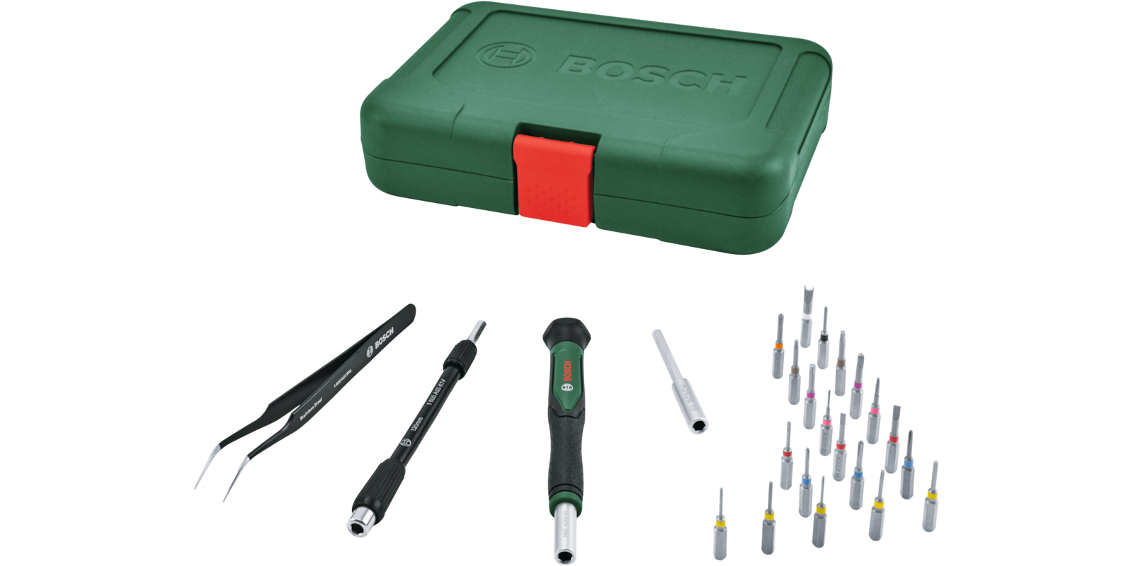 Precision Bit Screwdriver Set 24-Piece