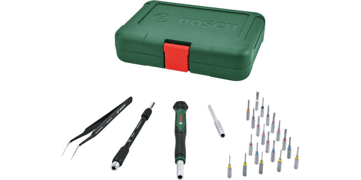 Precision Bit Screwdriver Set 24-Piece