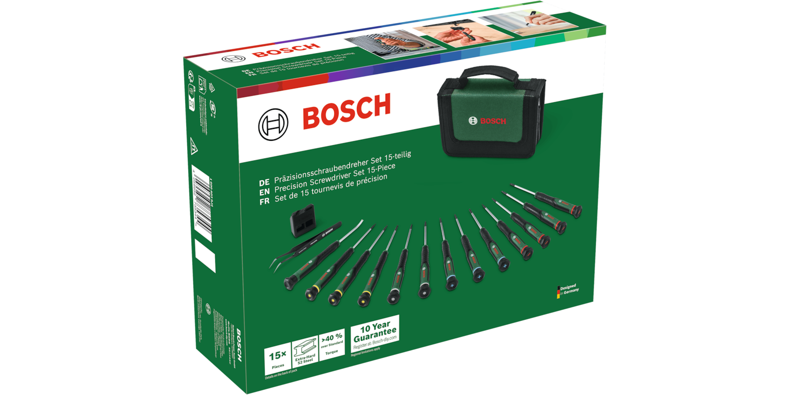 Precision Screwdriver Set 15-Piece