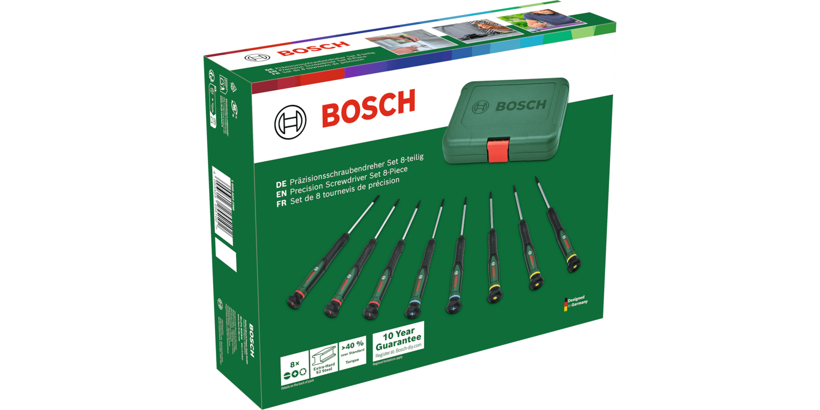 Precision Screwdriver Set 8-Piece