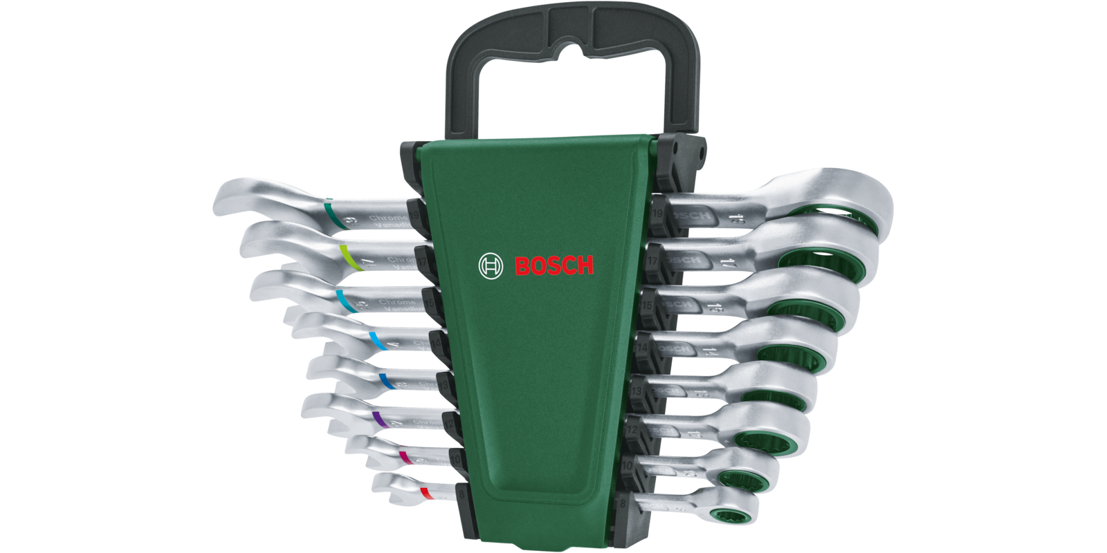 Ratchet Combination Wrench Set 8-Piece