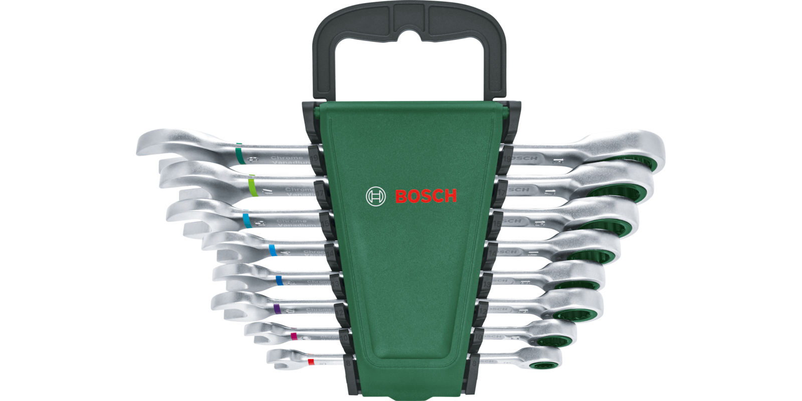 Ratchet Combination Wrench Set 8-Piece