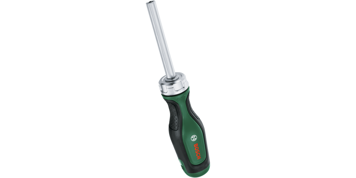 Bit Ratchet Screwdriver + 12 Bits