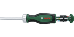 Bit Ratchet Screwdriver + 12 Bits
