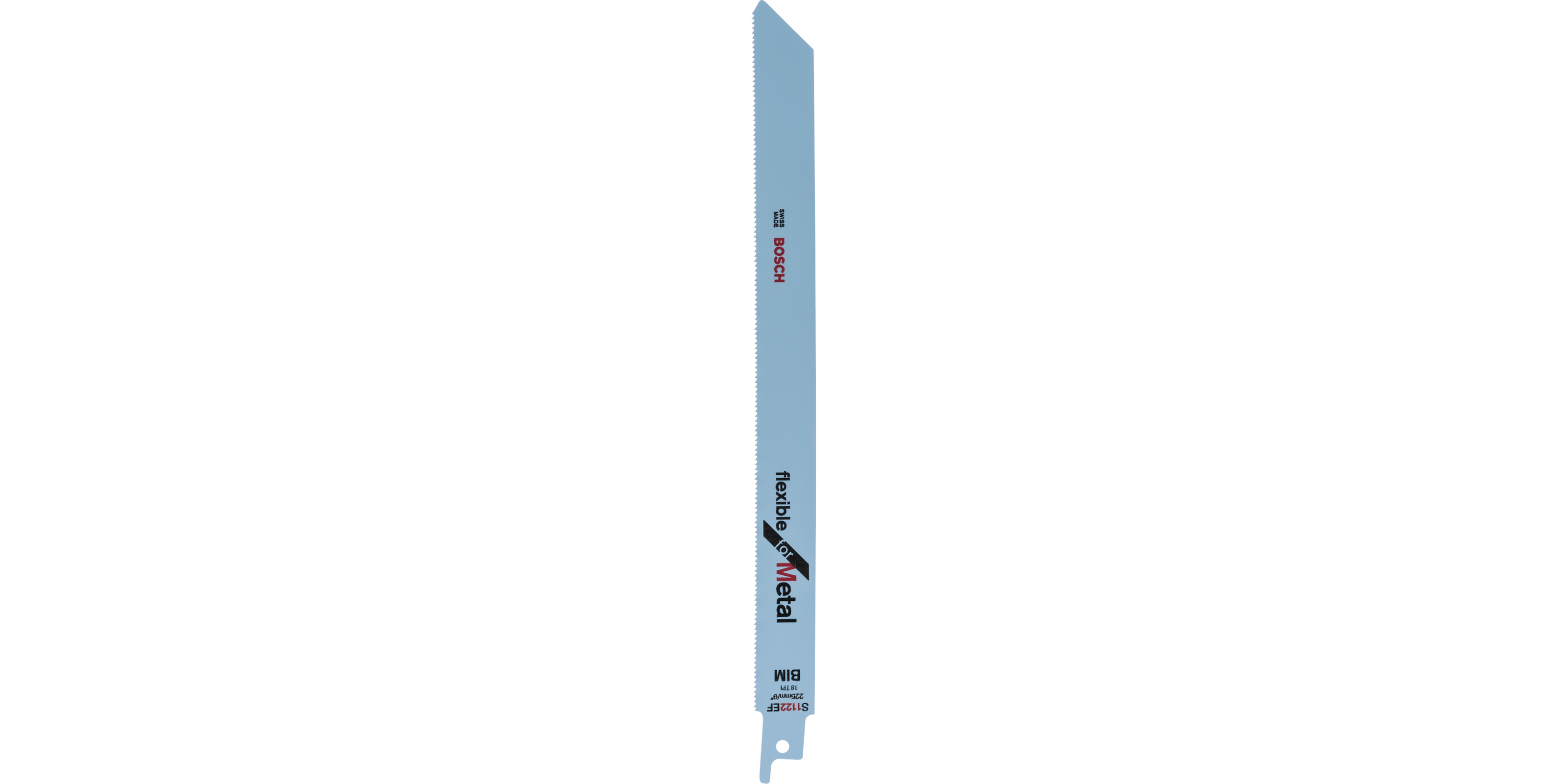 Reciprocating saw blade, bi-metal, S 1122 EF