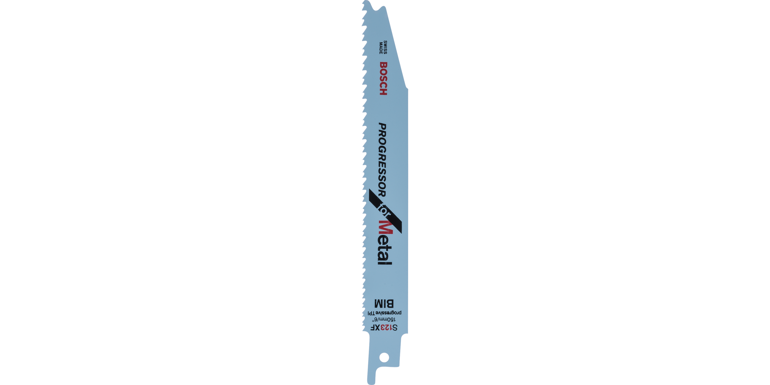 Reciprocating saw blade, bi-metal, S 123 XF