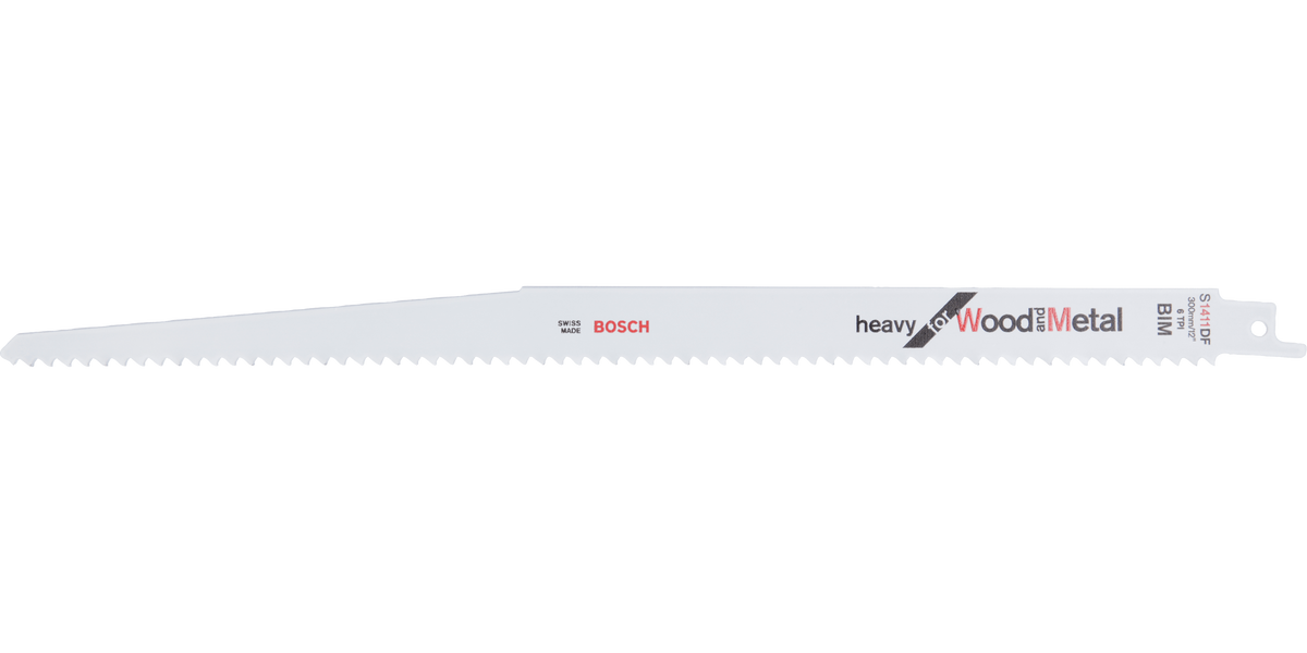 Reciprocating saw blade, bi-metal, S 1411 DF