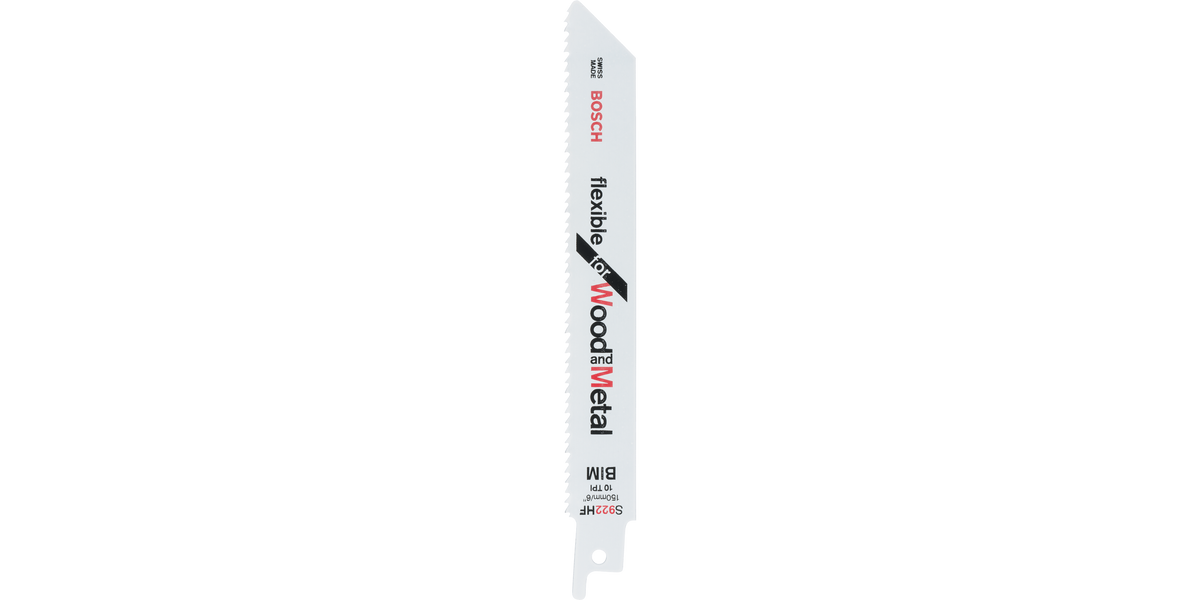 Reciprocating saw blade, bi-metal, S 922 HF