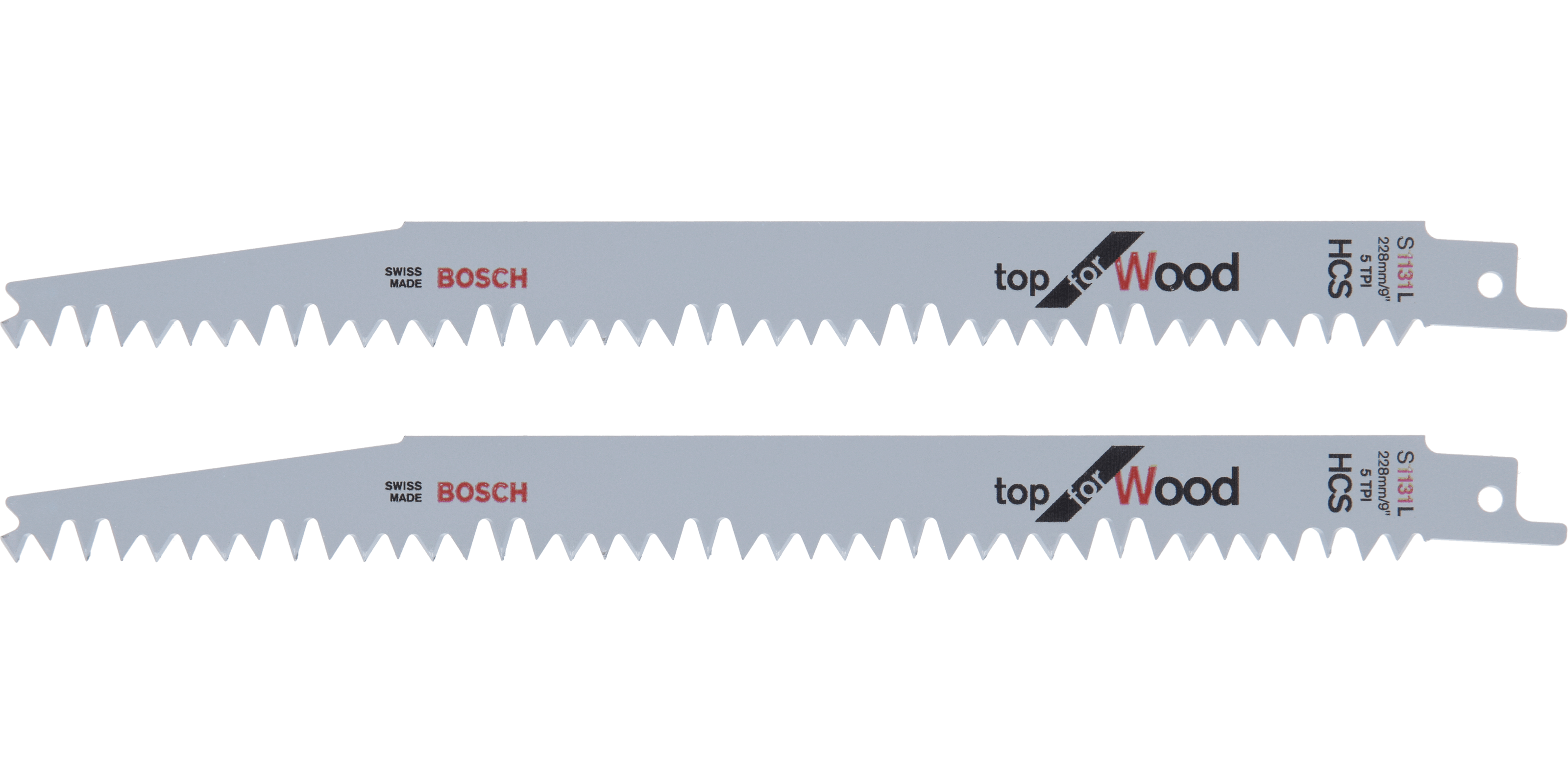 Reciprocating saw blade HCS, S 1131 L