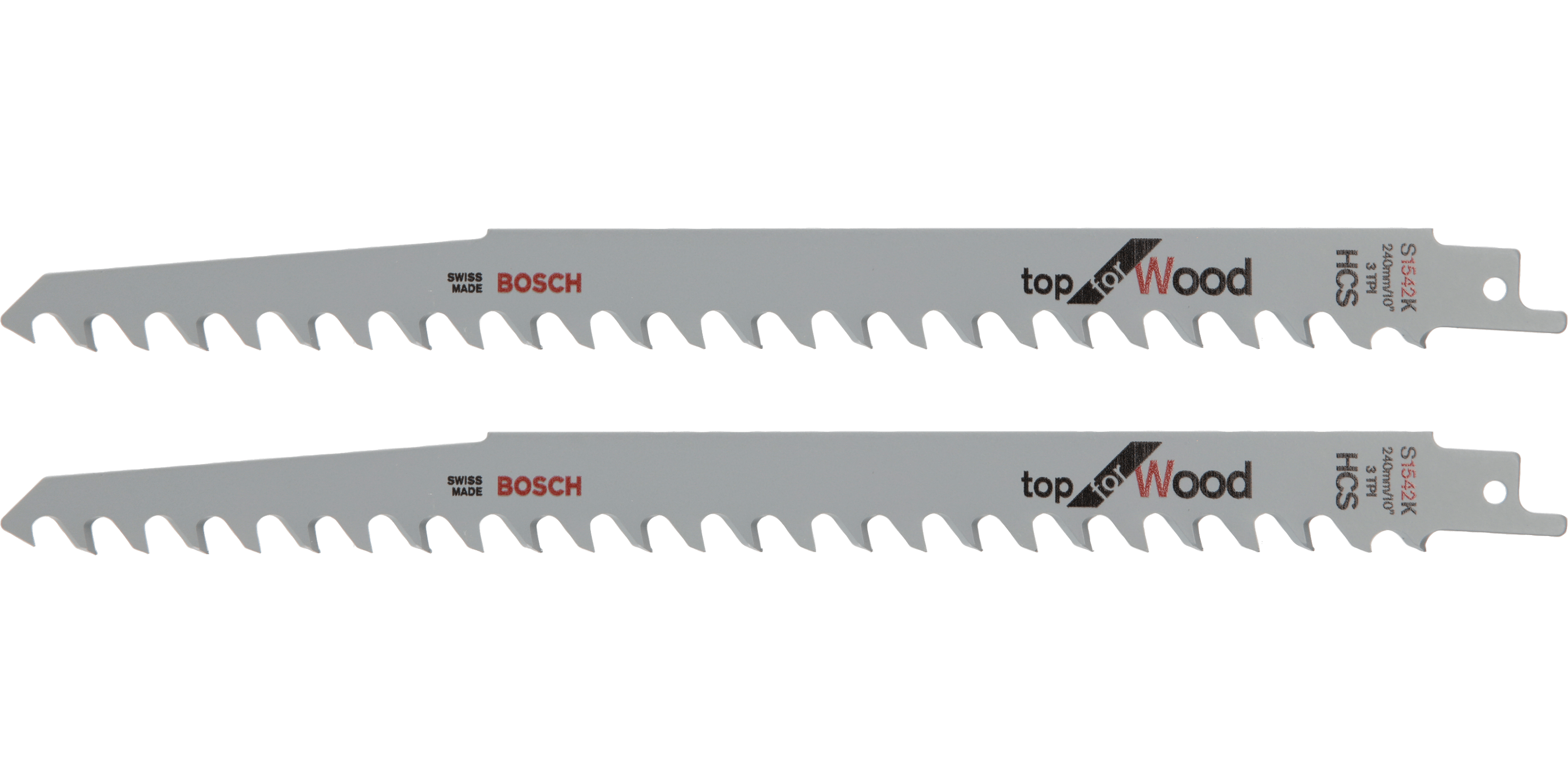 Reciprocating saw blade HCS, S 1542 K