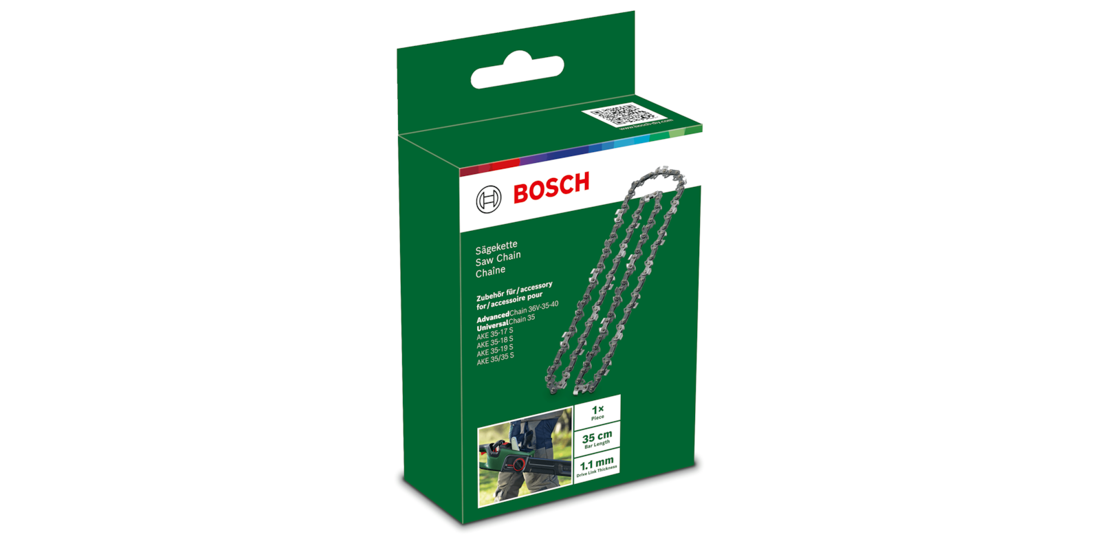 Saw chain 35 cm (1.1 mm, 3/8")