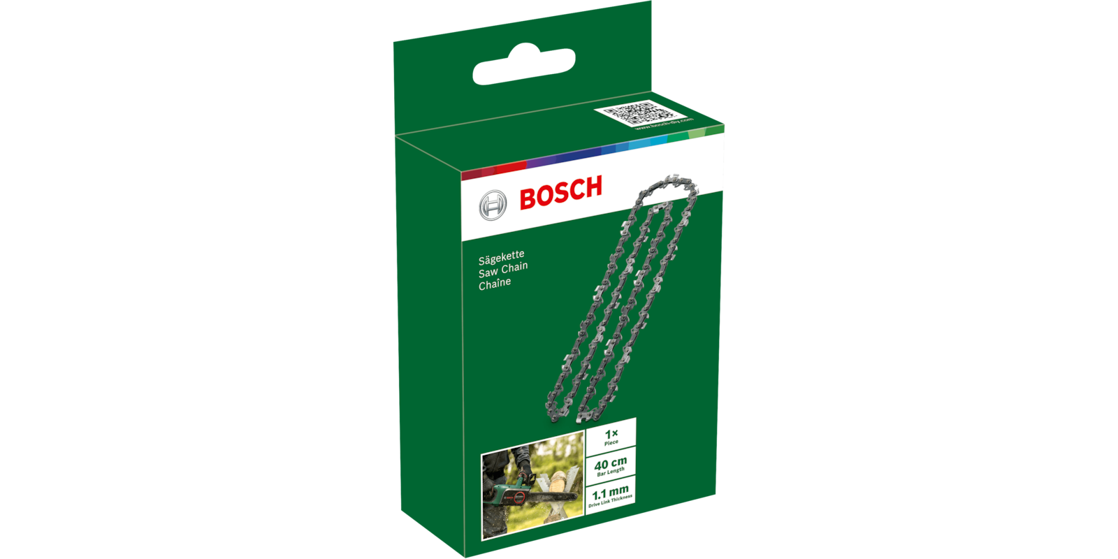 Saw chain 40 cm (1.1 mm, 3/8")