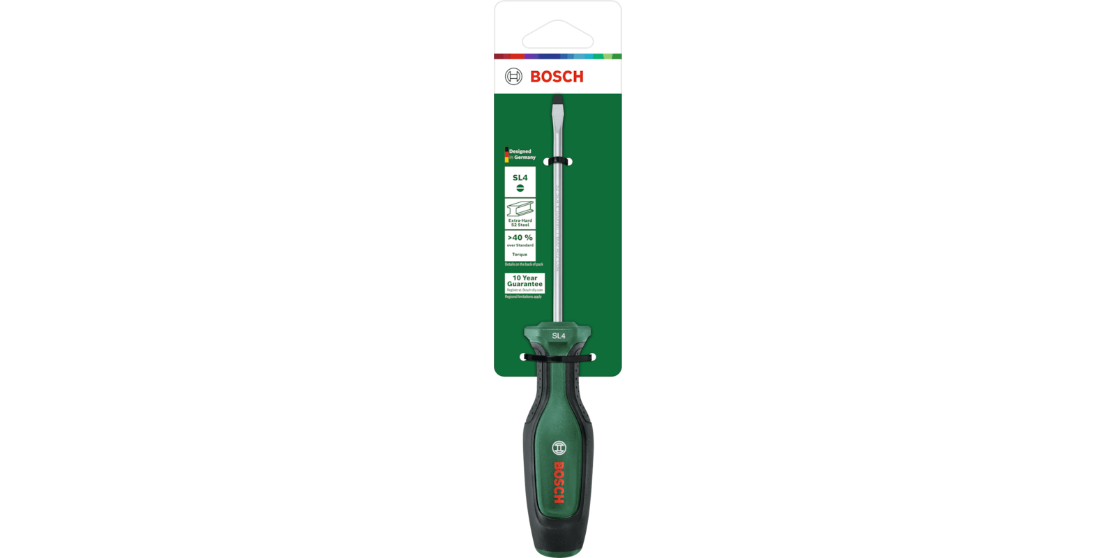 Screwdriver Slotted SL4 x 100 mm