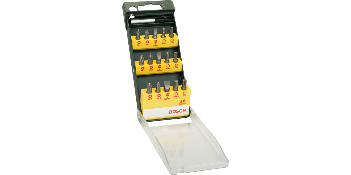 Screwdriver Bit Set 16 Pieces