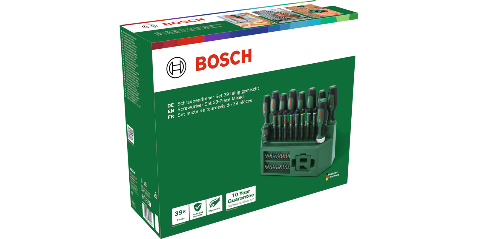 Screwdriver Set 39-Piece Mixed