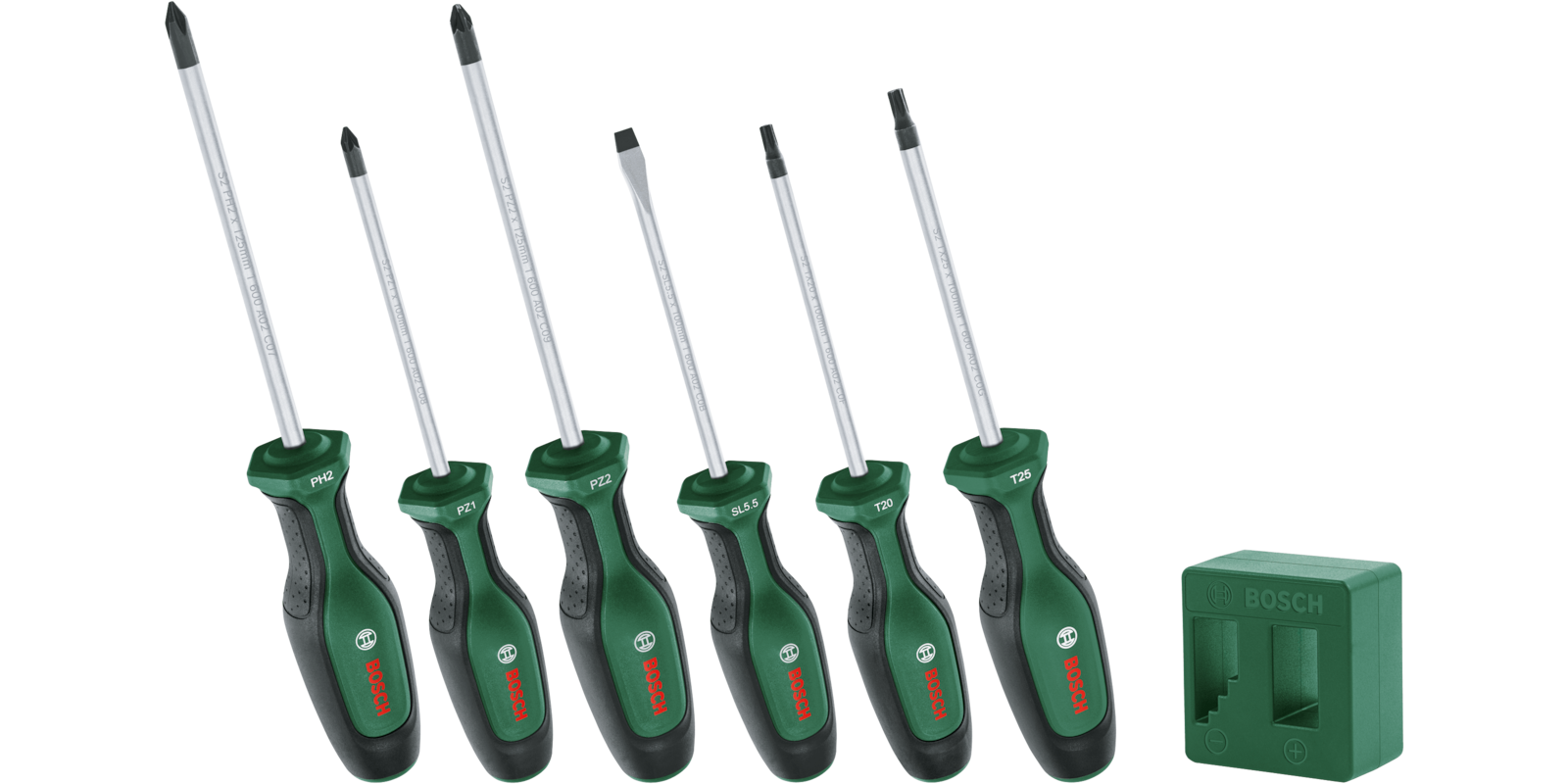 Screwdriver Set 6-Piece + Magnetizer