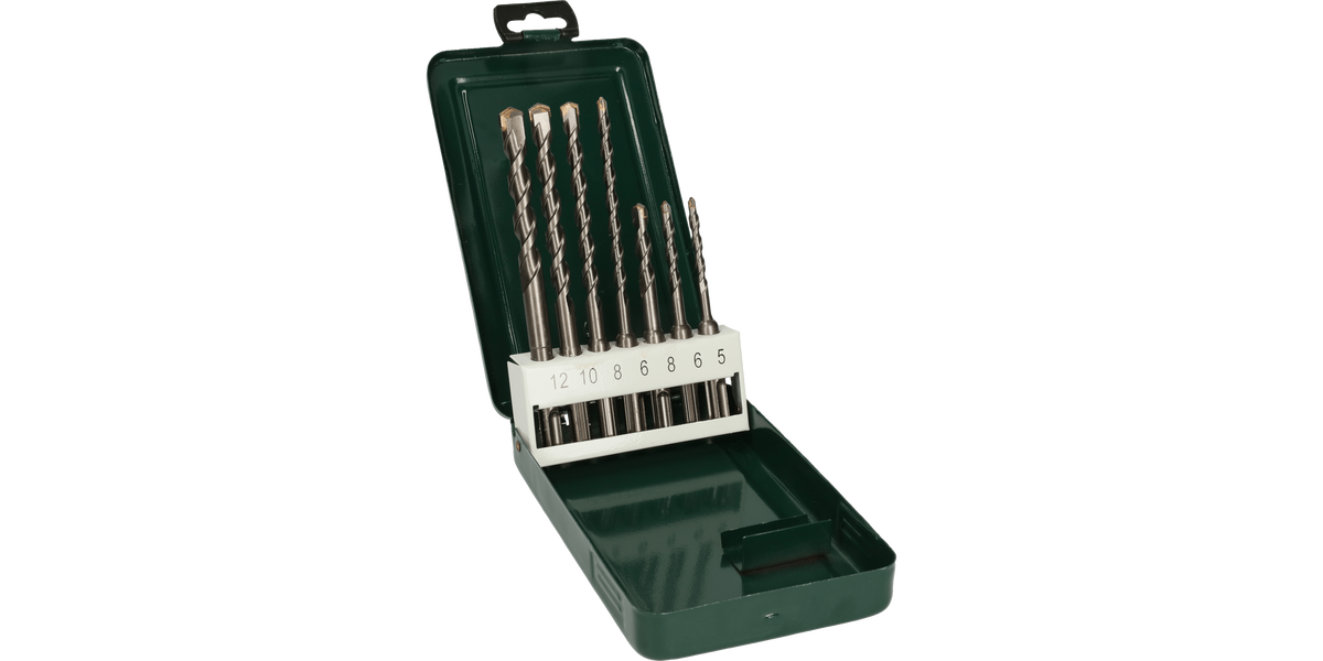 SDS plus Hammer Drill Bit Set 7 Pieces