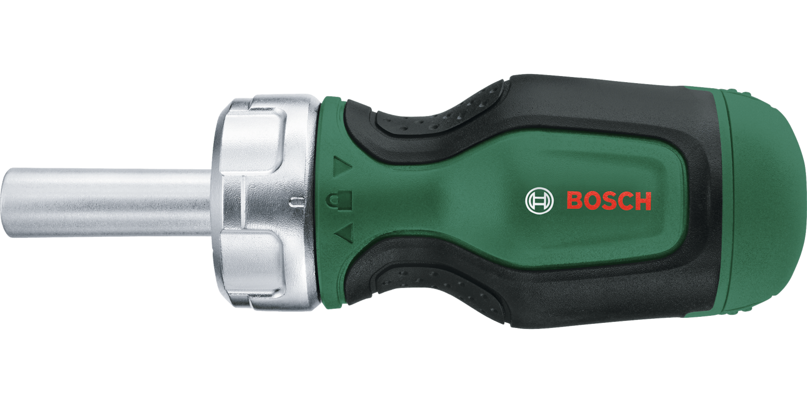 Stubby Bit Ratchet Screwdriver + 6 Bits