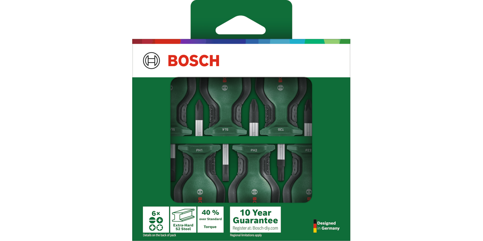 Stubby Screwdriver Set 6-Piece