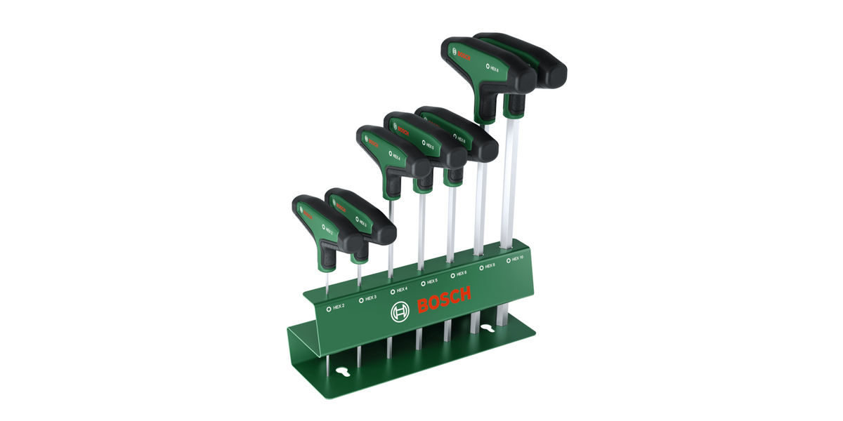 T-Handle Hex Screwdriver Set 7-Piece