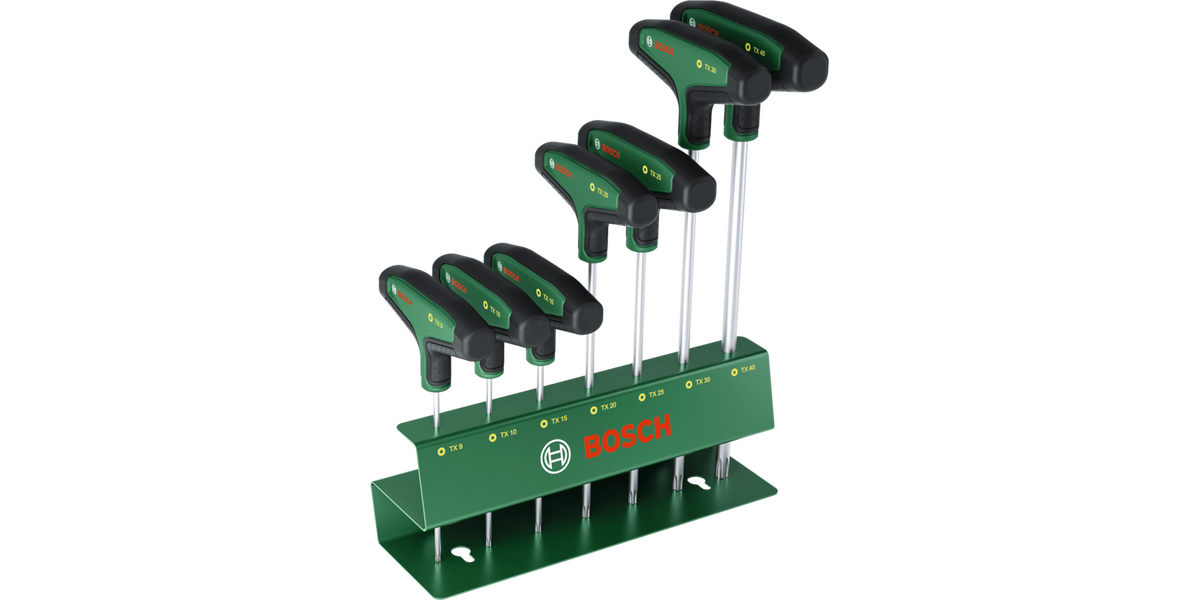 T-Handle Torx Screwdriver Set 7-Piece