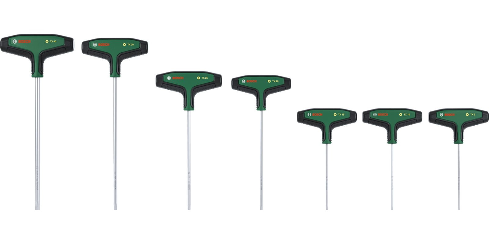 T-Handle Torx Screwdriver Set 7-Piece