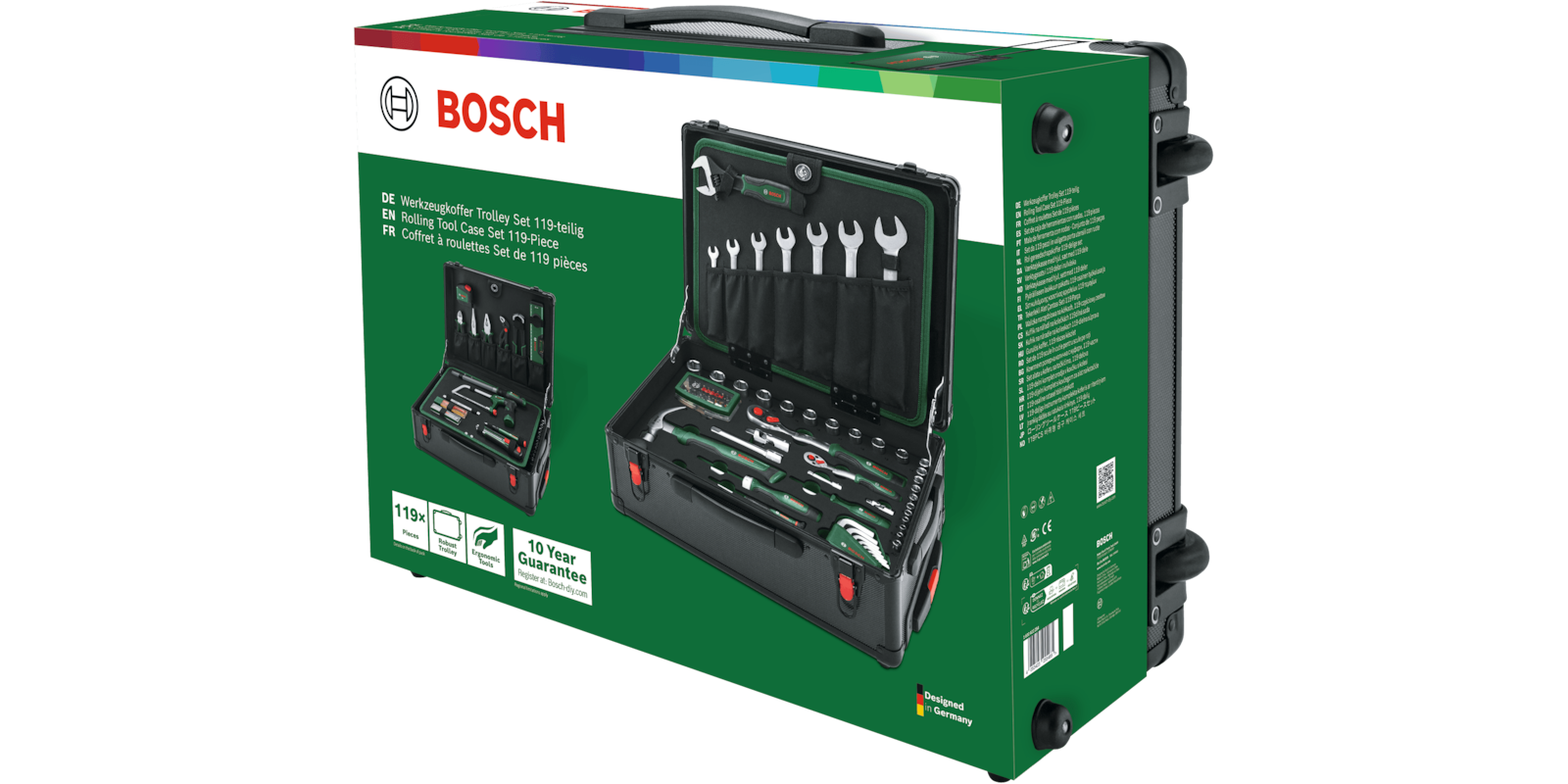 Rolling Tool Case Set 119-Piece