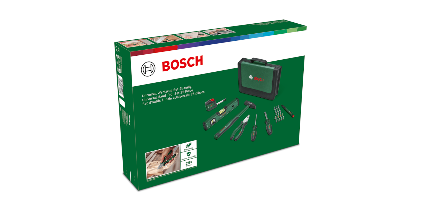 Universal Hand Tool Set 25-Piece