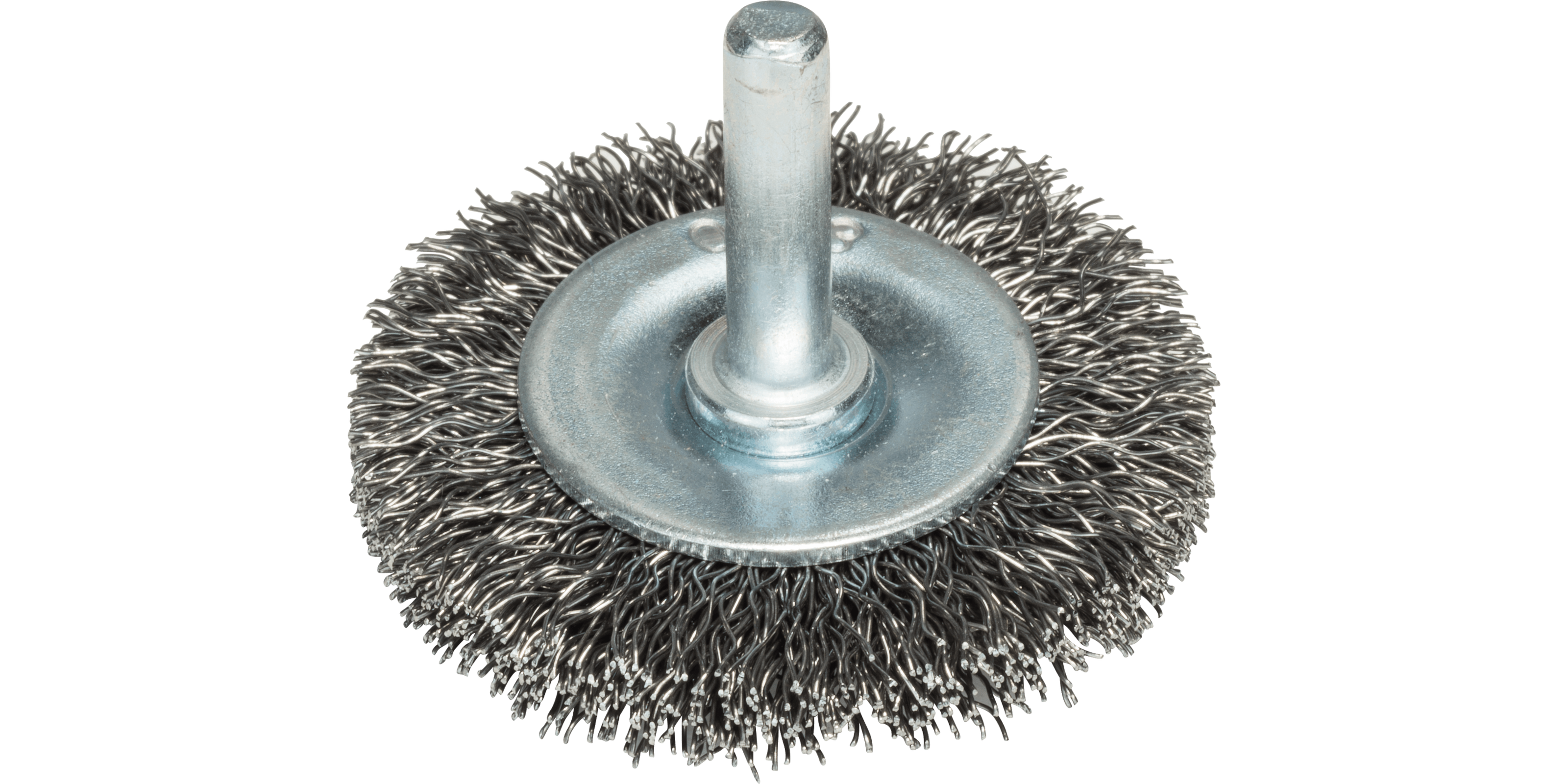Wire wheels for drills – Crimped wire, 50 mm