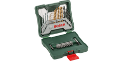 X-Line Drill- and Screwdriver Bit Set TiN-coated 30 pieces