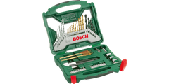 X-Line Drill- and Screwdriver Bit Set TiN-coated 50 pieces